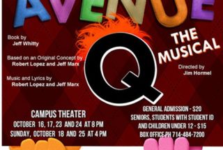 ‘Avenue Q’ Opens in Campus Theater for Two-Weekend Engagement
